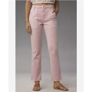 Amo Denim Easy Army Trouser Pants Pink Size 25
